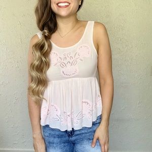 Abercrombie & Fitch Babydoll Tank Top NWT